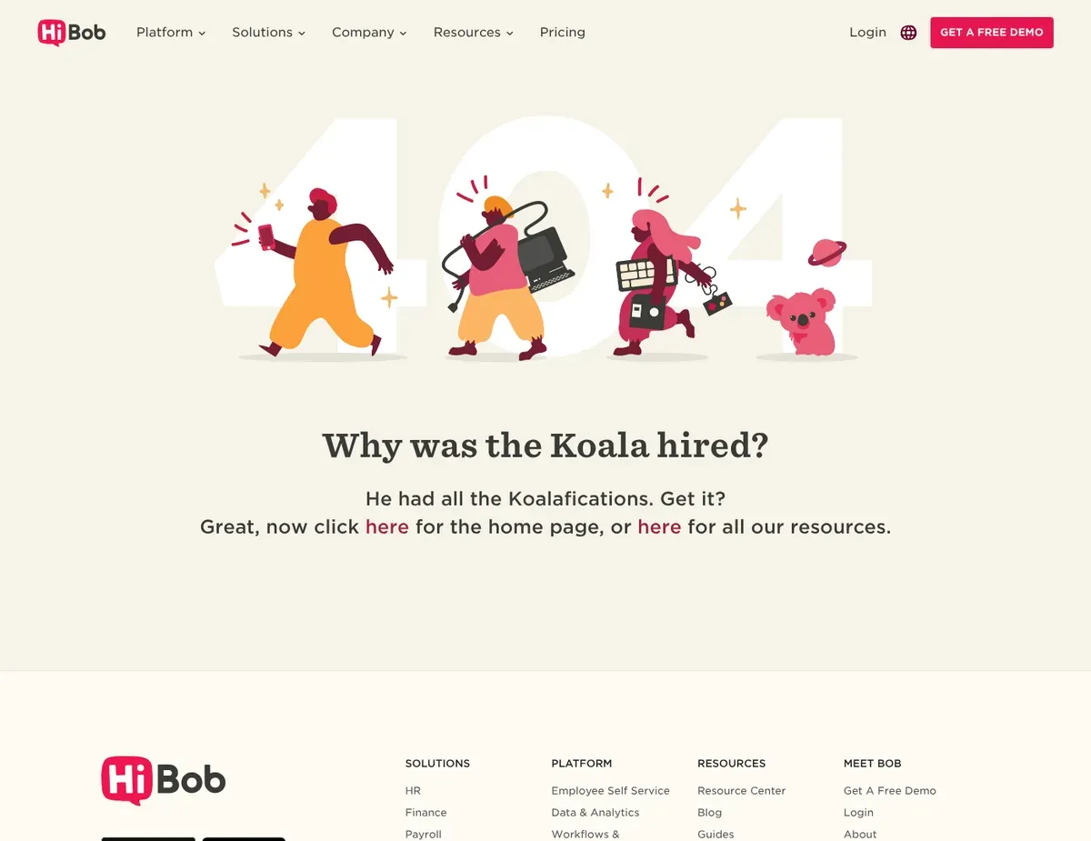 HiBob People platform interface centered on employee profiles