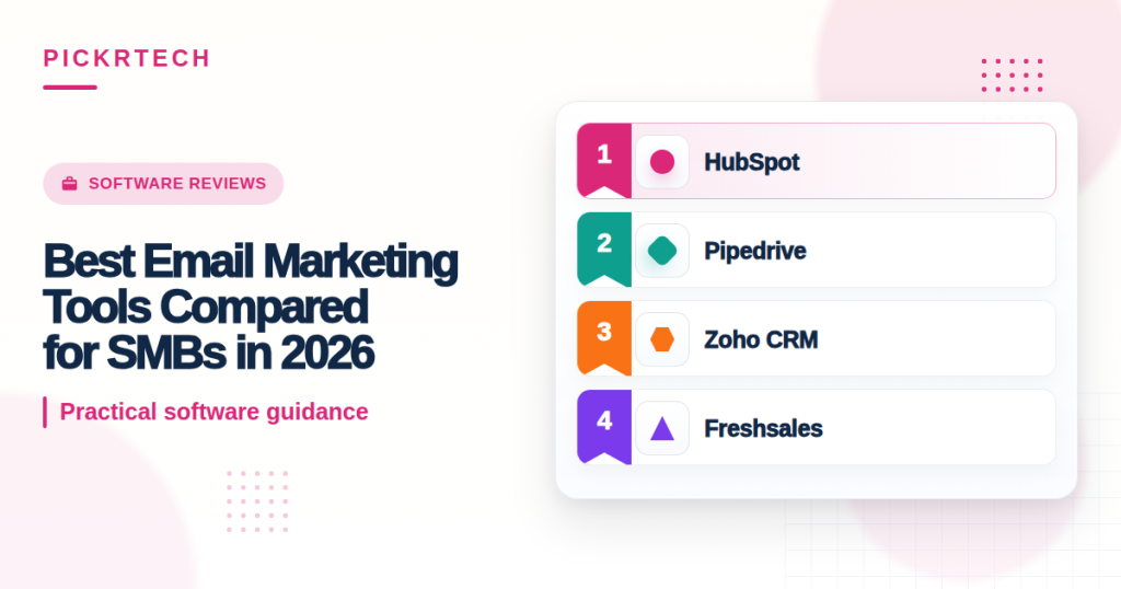 Best Email Marketing Tools Compared for SMBs in 2026