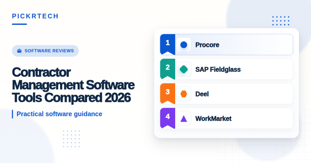 Contractor Management Software Tools Compared 2026