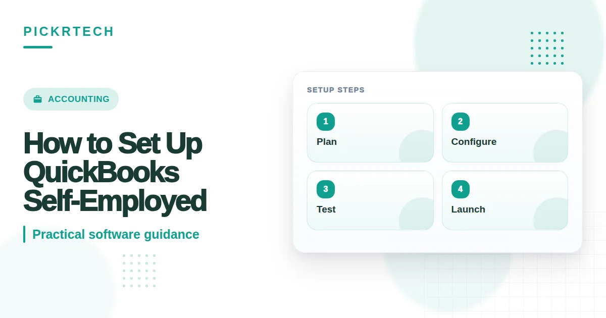 QuickBooks Self-Employed step by step setup guide