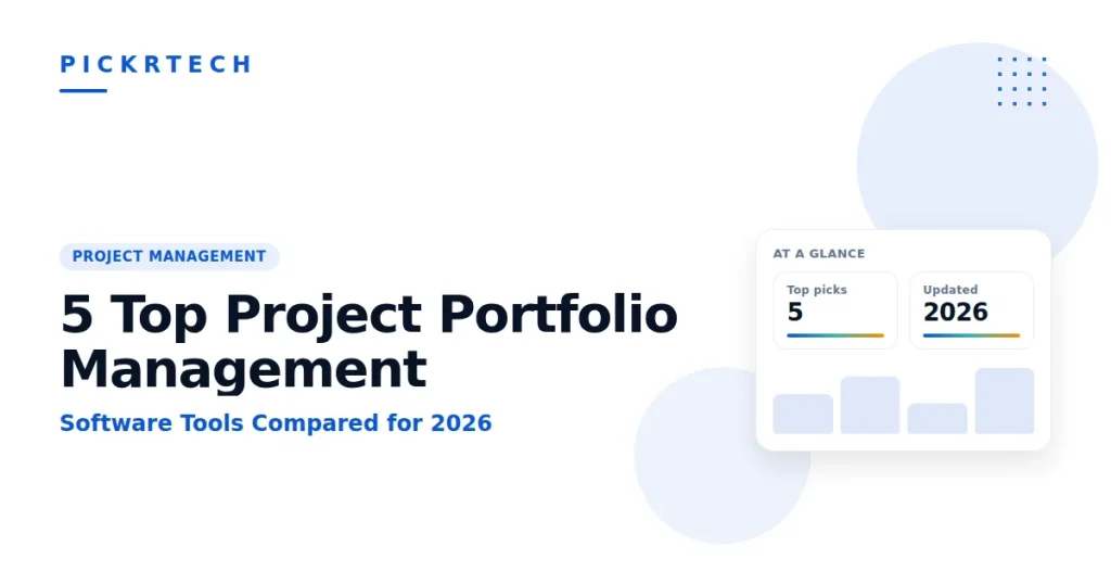 5 Top Project Portfolio Management Software Tools 2026