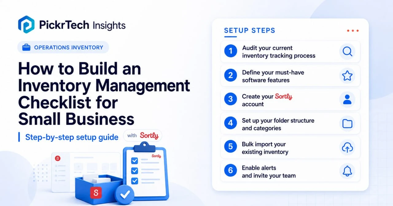 How to Build an Inventory Management Checklist for Small Business