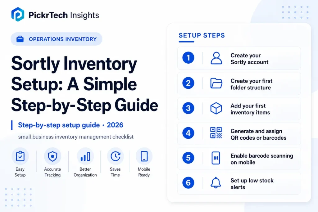 Sortly Inventory Setup: A Simple Step-by-Step Guide
