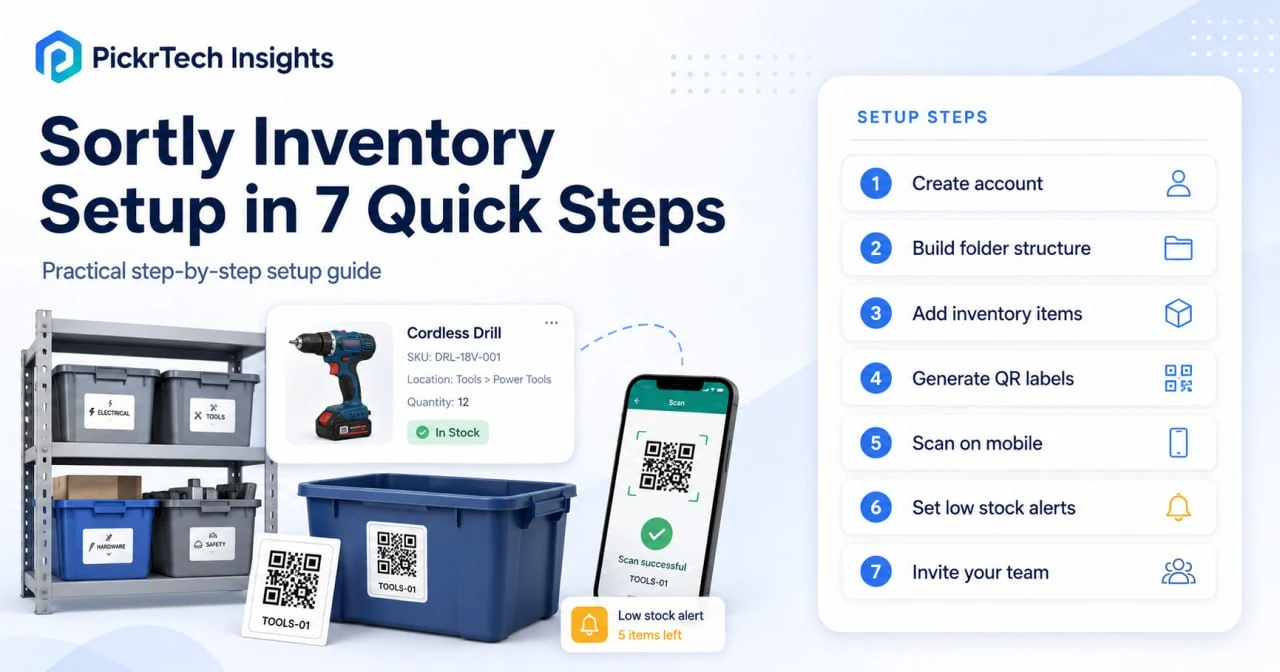 Sortly Inventory Setup: A Simple Step-by-Step Guide