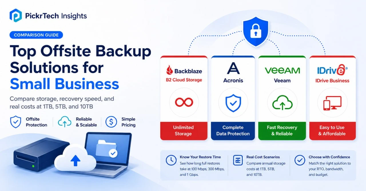 Top Offsite Backup Solutions for Small Business