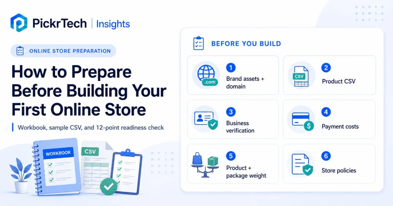 How to Prepare Before Building Your First Online Store: 6 Steps