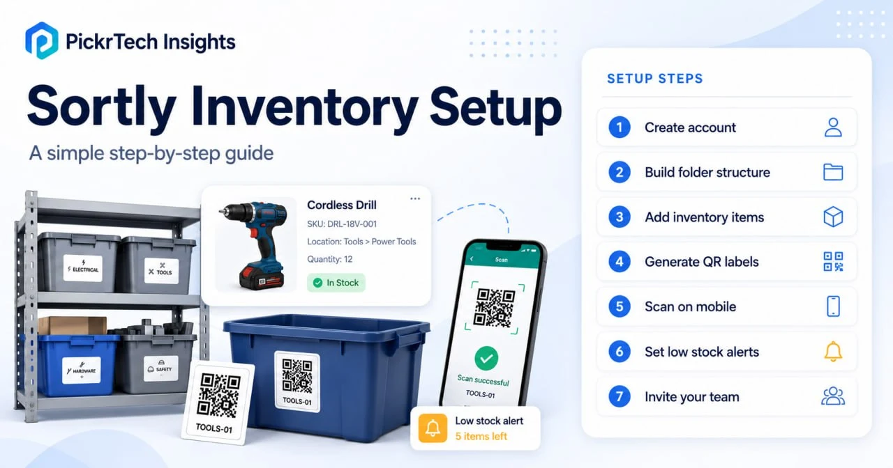 Sortly Inventory Setup: A Simple Step-by-Step Guide